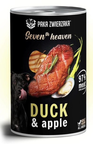 Seventh Heaven Kaczka z Jabłkiem Puszka 400 g