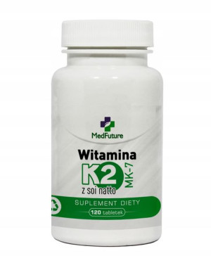 WITAMINA K2 MK-7 100mcg mocne kości stawy 120tabl
