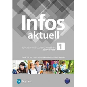 Infos aktuell 1 Zeszyt ćwiczeń Niemiecki + kod Pearson