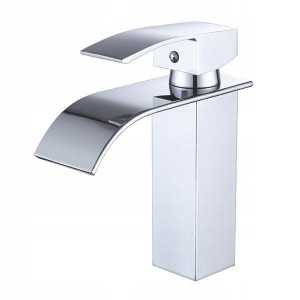 Bateria Umywalkowa Cascade Wodospadowa Chrom - Silla