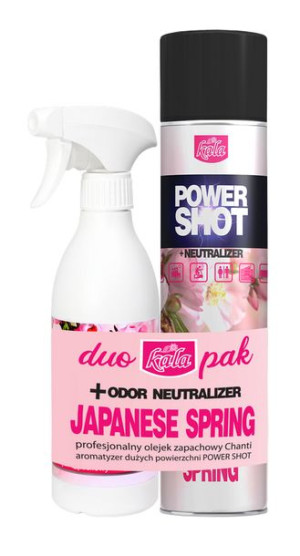 DuoPak KALA Japońska Wiosna Power shot + Olejek 500ml