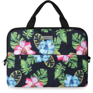 Damska torba na laptopa 15,6” w kwiaty ZG676