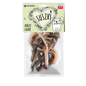 Paka Zwierzaka Suszki Kurze Łapki 10szt