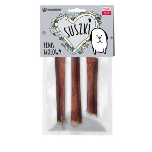 Paka Zwierzaka Suszki Penis Wołowy 3szt