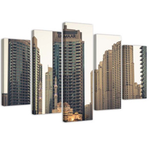 OBRAZ DO BIURA Dubaj Architektura Miasto 100x70