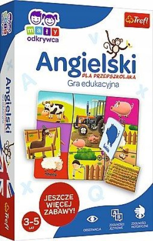 Trefl Mały odkrywca Angielski dla przedszkolaka