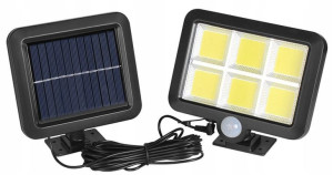 Lampa Solarna Led Czujnik Zmierzchu Ruchu 3164