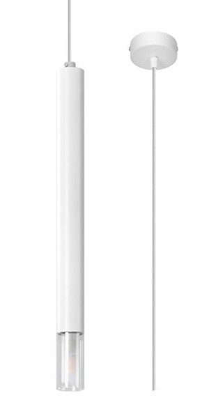 Lampa wisząca WEZYR 1 biała, G9