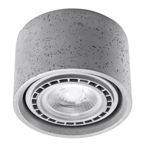 Plafon BASIC 1 beton, GU10