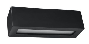 Kinkiet ceramiczny VEGA czarny, E27