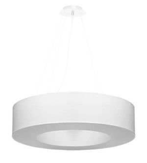 Żyrandol SATURNO 70 biały, E27