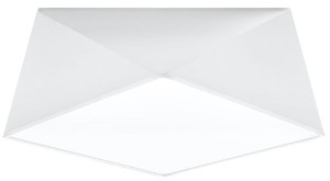 Plafon HEXA 35 biały, E27