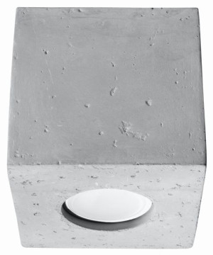 Plafon QUAD beton, GU10