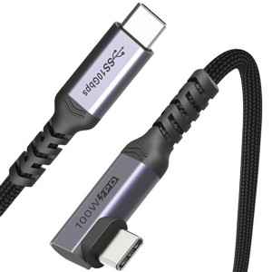 Reagle Kabel Kątowy Thunderbolt 3 USB-C 100W 4K 60Hz 2m