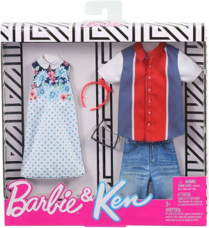 Barbie Ken Ubranko Strój Modne 2 Ubranka Ghx69