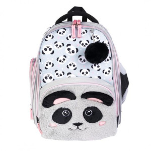 Plecak szkolny premium PANDA PLUSZ BAMBINO