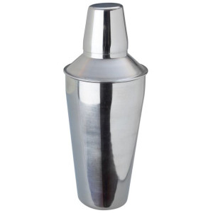 Shaker koktailer barmański do drinków i koktajli stalowy 0.75L - Hendi