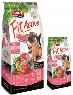 Fit Active hypoallergenic Junior Lamb 15 kg + 4 kg