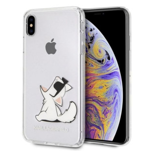 Karl Lagerfeld nakładka do iPhone XS Max KLHCI65CFNRC bezbarwny hard case C