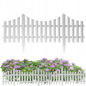 Płotek Ogrodowy Plastikowy Palisada Obrzeże 60x22
