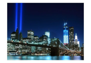 Fototapeta - Floodlights over NYC [Rozmiar: 400X309]