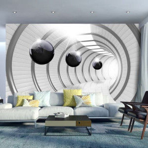 Fototapeta - Futurystyczny tunel [Rozmiar: 350X245]