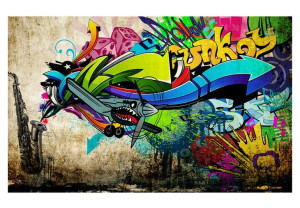 Fototapeta - Funky - graffiti [Rozmiar: 300X210]