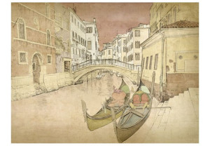 Fototapeta - Gondolas in Venice [Rozmiar: 300X231]