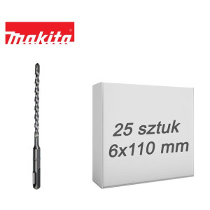 25x Wiertło SDS-Plus Economy 6x110mm MAKITA