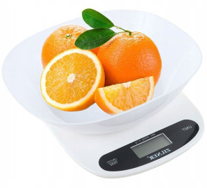 Waga Kuchenna Z Duża Misą Miska Elektroniczna Lcd