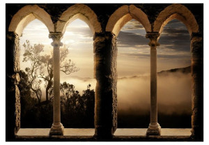 Fototapeta - Klasztor w górach [Rozmiar: 300X210]