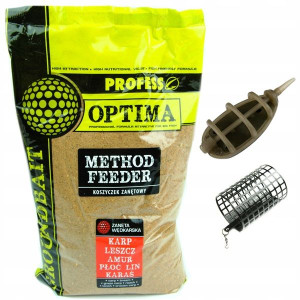 Zanęta wędkarska optima PROFESS 1kg METHOD FEEDER