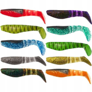 ZESTAW 10x RIPPER KOPYTO guma 8cm ripper SZCZUPAK
