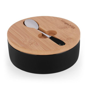 Cukiernica Porcelanowa Bambus Konighoffer Czarna