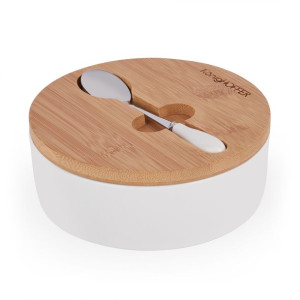 Cukiernica Porcelanowa Bambus Konighoffer Biała