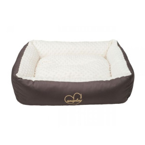 Amiplay Legowisko Sofa Babydoll Dla Psa Rozmiar M Kremowo-Brązowe