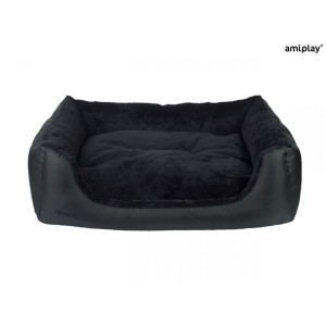 Amiplay Sofa Legowisko Dla Psa Aspen Rozmiar S Czarne