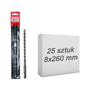 50x Wiertło SDS-Plus Economy 8x260mm MAKITA