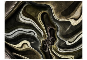 Fototapeta - Green and brown textured fractal [Rozmiar: 400X309]