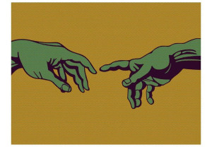 Fototapeta - Green touch [Rozmiar: 400X309]