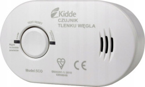 Czujnik Czadu, Tlenku Węgla, Kidde 5dco Lcd