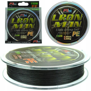 Plecionka Wędkarska Lron Man 150m 0,08mm 6kg