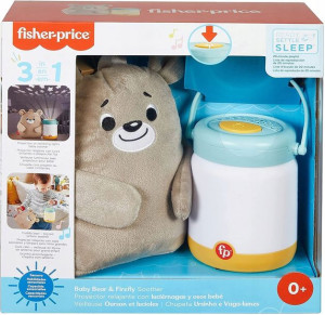 Fisher-Price Miś ze świetlikami Uspokajacz GRR00