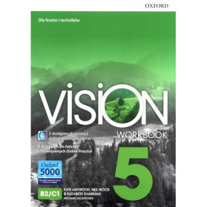 Vision 5 Workbook Ćwiczenia Angielski Oxford