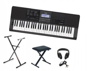Keyboard Casio Ct-x800 +statyw +ława +słuchawki