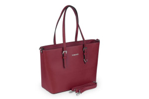 Torebka Damska Flora&Co Saffiano Czerwona