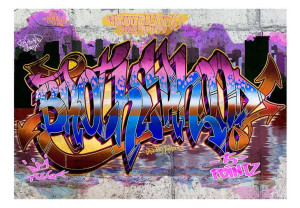 Fototapeta - Kolorowy mural [Rozmiar: 300X210]