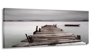 Obraz Panorama Pomost 100x40 Na Płótnie