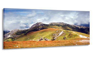 Obraz Panorama Tatry Giewont 100x40 Na Płótnie