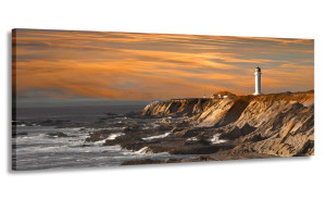 Obraz Panorama Latarnia 100x40 Na Płótnie